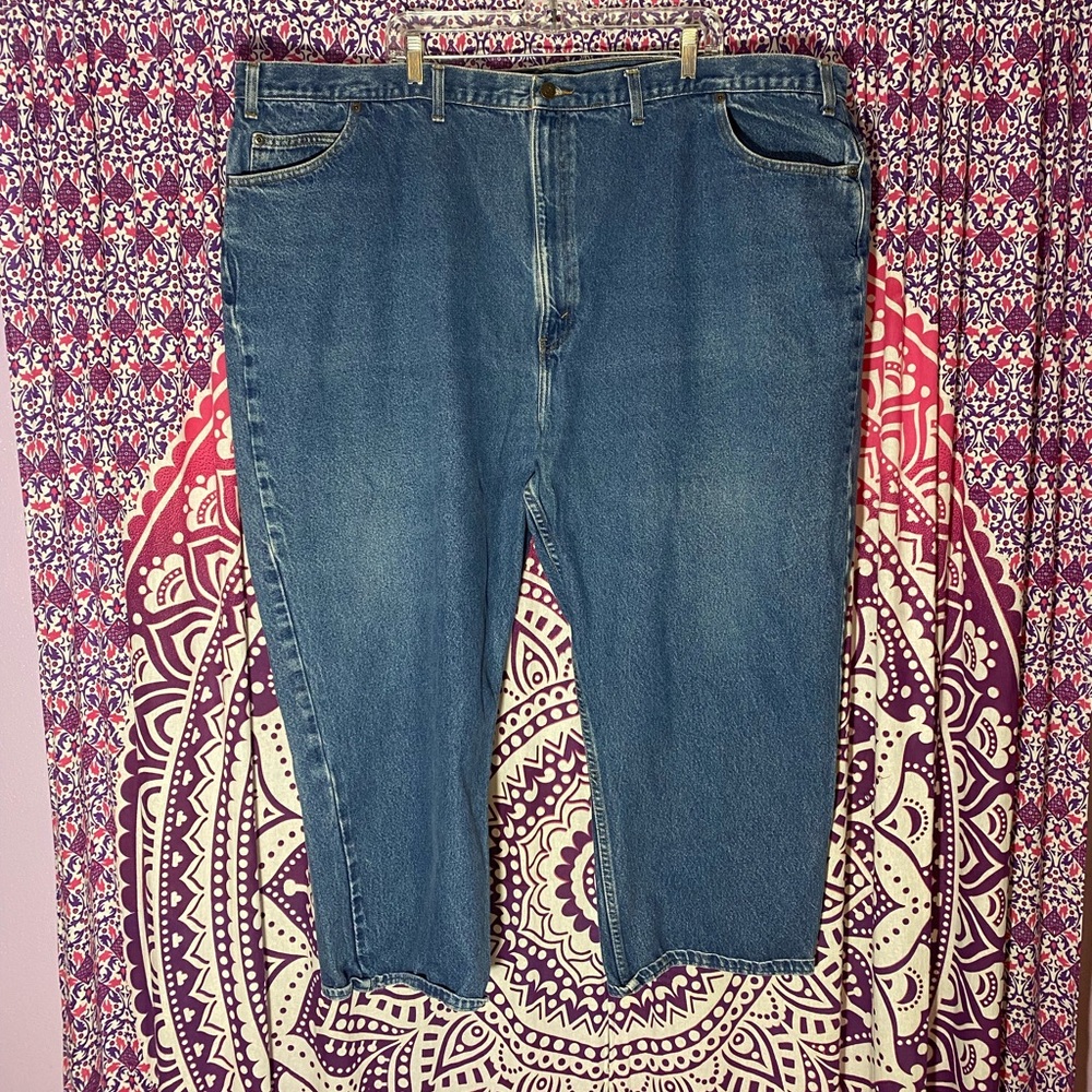 Plain Pockets Jeans Size 54x36